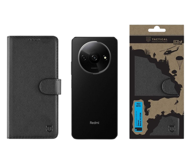 Tactical Field Notes pro Xiaomi Redmi A3 2024 Black - 1513881 - zdjęcie 3